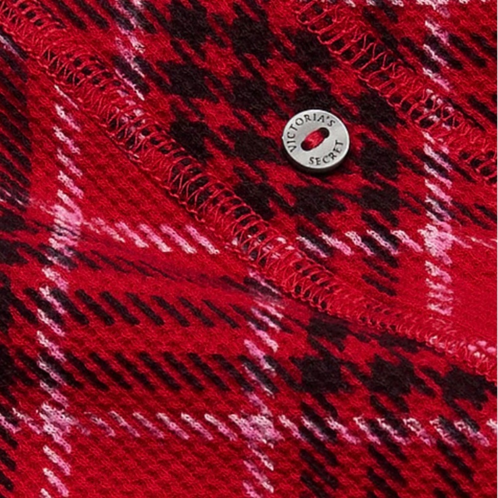 Victoria’s Secret Thermal Long Pajama Set Medium Regular - Picture 4 of 5